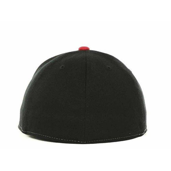 Volcom Men's Modern 210 FlexFit Stretch Wool Hat Cap in Small/Medium Black/Red - Picture 5 of 5